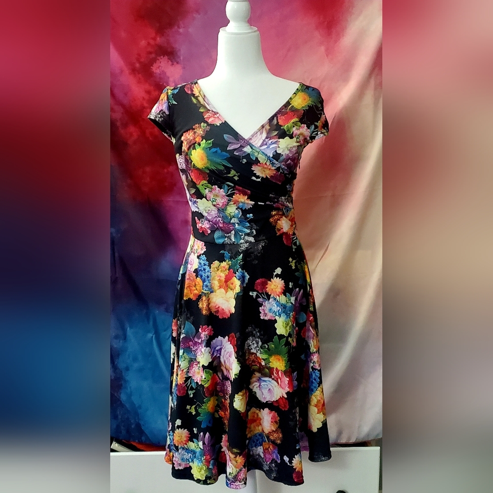 Multicolor Floral Dress